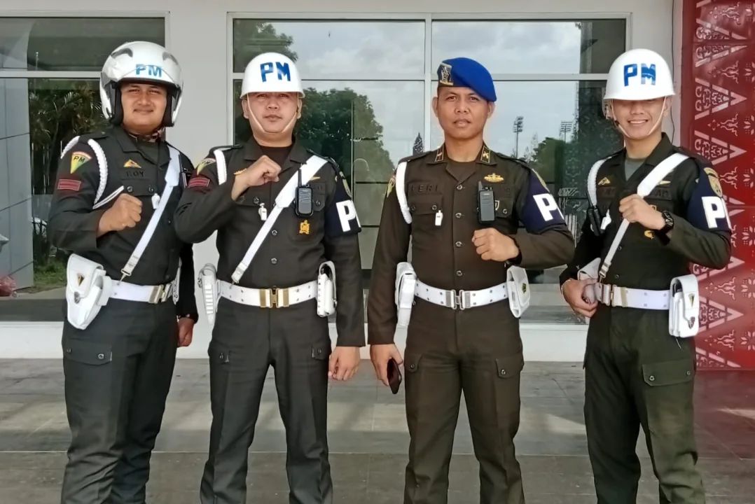 Denpom II/4 Palembang Amankan Pertandingan Sriwijaya FC vs Persiraja Banda Aceh