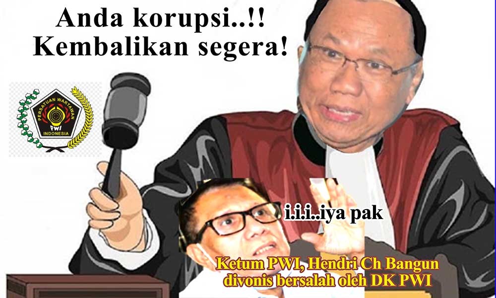 Ketum PPWI: Hendry Ch Bangun Harus Segera Diproses Hukum