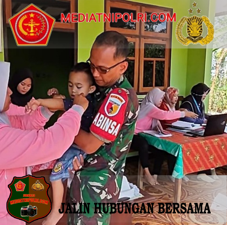 Babinsa Pohgajih Dan Posyandu Melati Bersatu Padu Untuk Balita Sehat Bebas Stunting