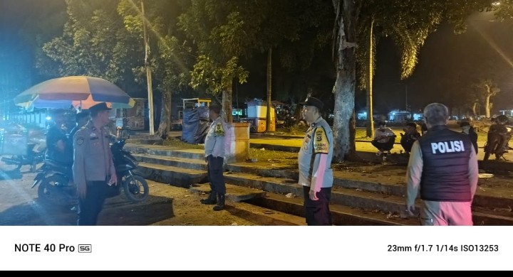 Ciptakan Situasi Kondusif Malam Lebaran, Polsek Tanjung Batu Lakukan Patroli Dan Monitoring Takbir Keliling Idul Adha