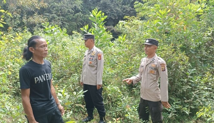 Gencar Lakukan Patroli Dan Himbauan, Polsek Tanjung Batu Antisipasi Karhutla Di Wilayah Rawan