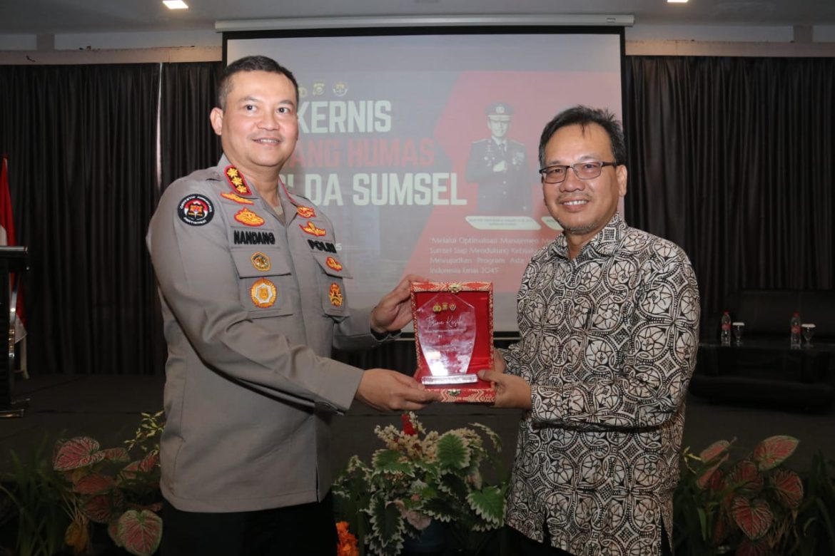 Bidang Humas Polda Sumsel Gelar Rakernis Humas Polri.T.A 2025