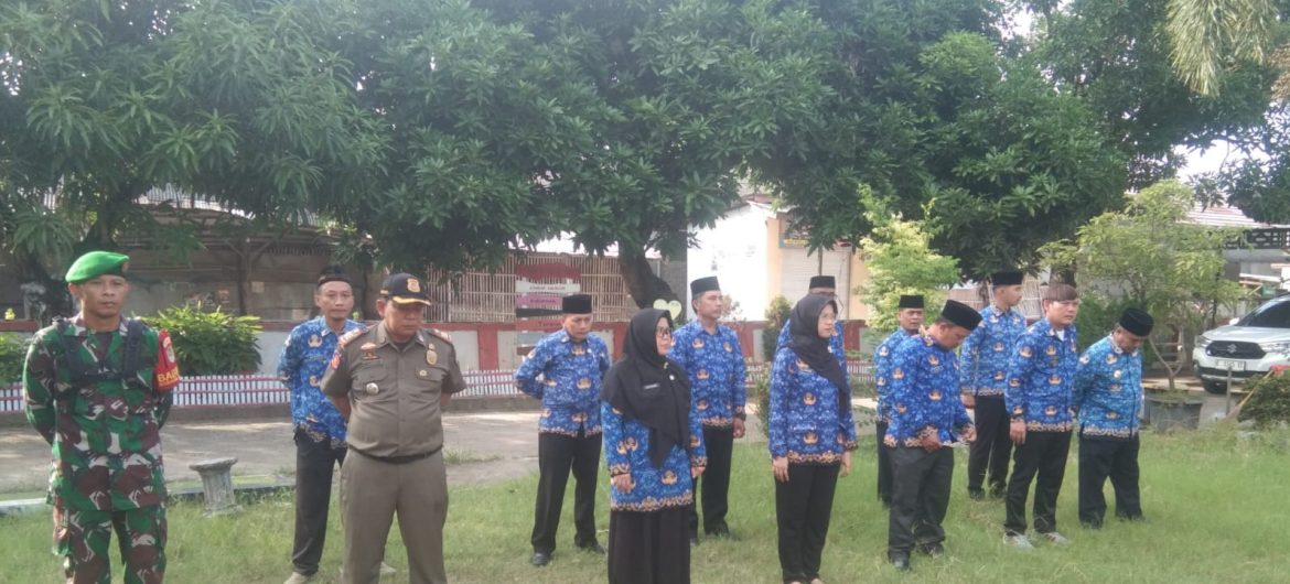 Koramil 1604 Jatibarang Indramayu Bersama Forkopimcam Melaksanakan Upacara Hari Kesadaran Nasional 