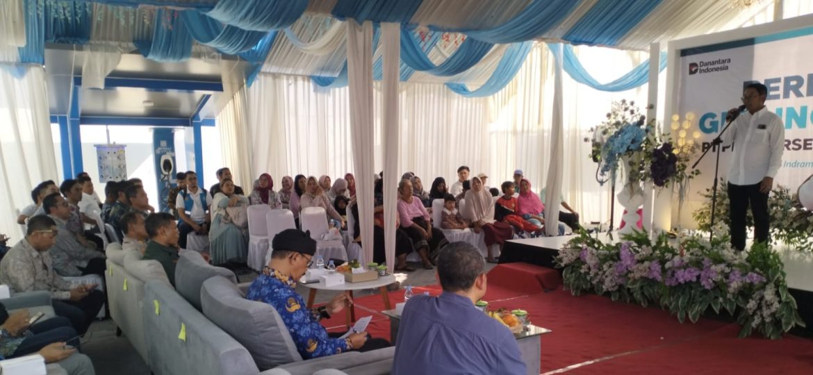 Koramil 1611 Losarang Indramayu Menghadiri kegiatan Peresmian Kantor PLN ULP Cikedung Desa Jumbleng  