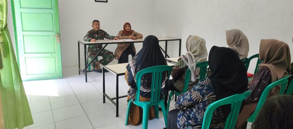 Tingkatkan Silaturahmi, Ketua Persit KCK Ranting 9 Menggelar Pertemuan Bersama Anggotanya