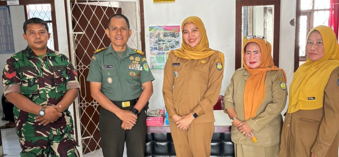 Komandan Koramil 1601/Indramayu Silaturahmi dan Lakukan Kunjungan Kerja Kekelurahan