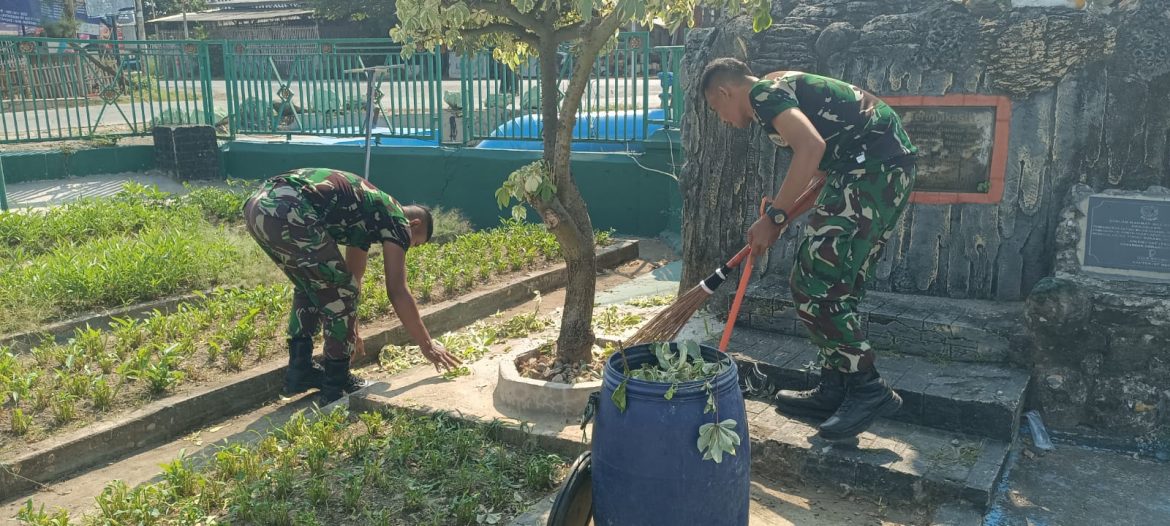 Danramil 1609 Juntinyuat Indramayu Melakukan Upaya Pembenahan Satuan