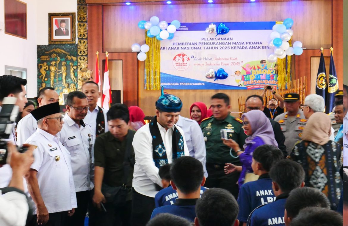 Forkompinda, Dampingi Wakil Gubernur Jatim Dalam Peringatan Hari Anak Ke 41 Di LPKA Blitar