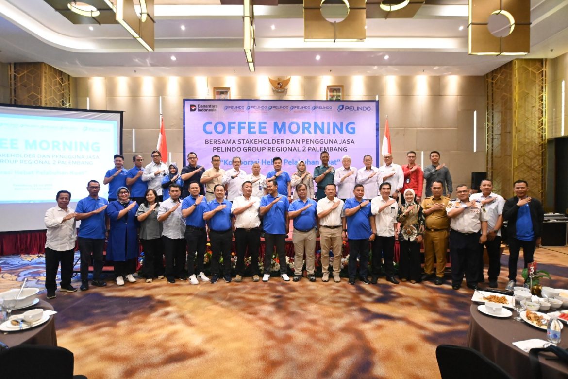 Pelindo group Regional 2 Palembang Selenggarakan Coffee Morning Bersama Stakeholder & Pengguna Jasa Tahun 2025