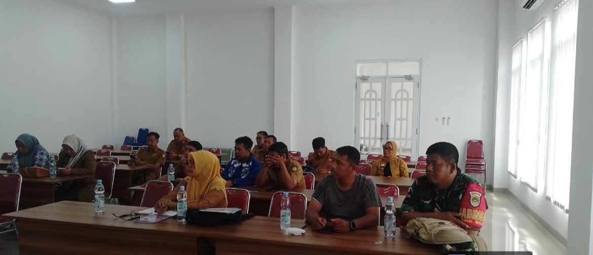 Koramil 1611 Losarang Indramayu Menghadiri Rapat Koordinasi Menyusun Rencana Peringatan Hari Besar Nasional