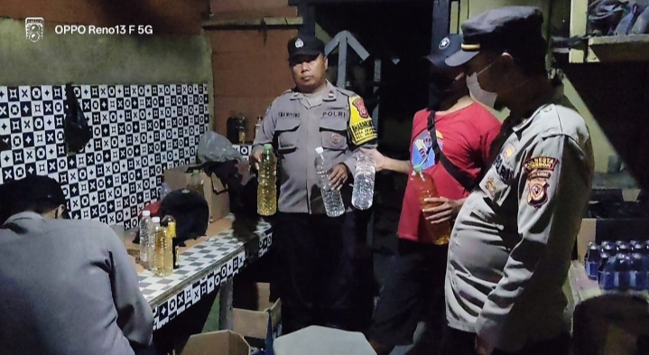 Tegas! Polresta Cirebon Sita 1.126 Botol Miras dan 331 Knalpot Bising dalam Sepekan