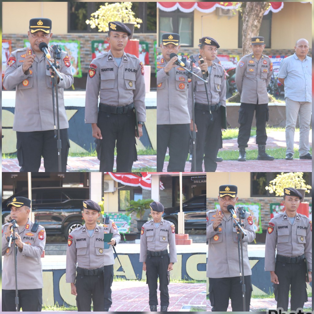 Kapolres Melawi Ingatkan Personelnya “Jangan Main Main Dengan Narkoba”