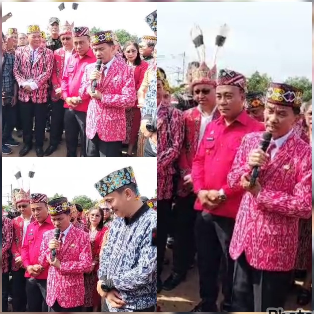 Tabuh Gendang, Bupati Sintang Buka Pekan Gawai Dayak Ke XII Tahun 2025