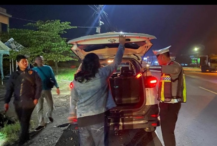 Wujudkan Wilayah Yang Aman, Polres Banyuasin Gelar Razia KRYD