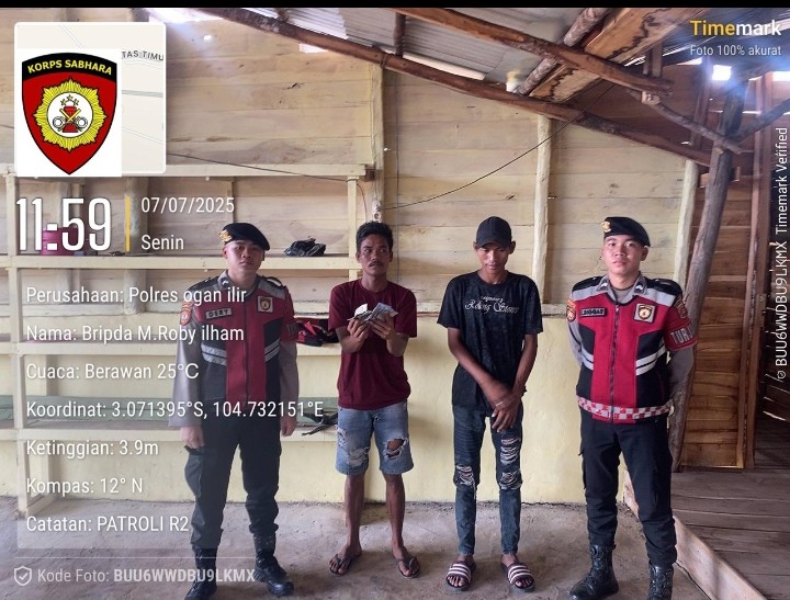 Patroli Perintis Presisi Sat Samapta Polres Ogan Ilir Antisipasi Gangguan Kamtibmas*