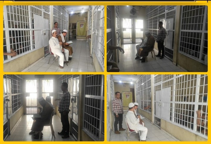 Polres Ogan Ilir Gelar Kegiatan Binrohtal Untuk Tahanan Rutan, Siraman Rohani Tingkatkan Kesadaran Spiritual*