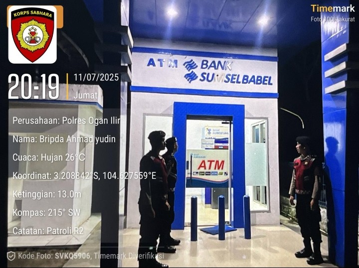 Patroli Perintis Presisi Sat Samapta Polres Ogan Ilir Ciptakan Rasa Aman Di Malam Hari*