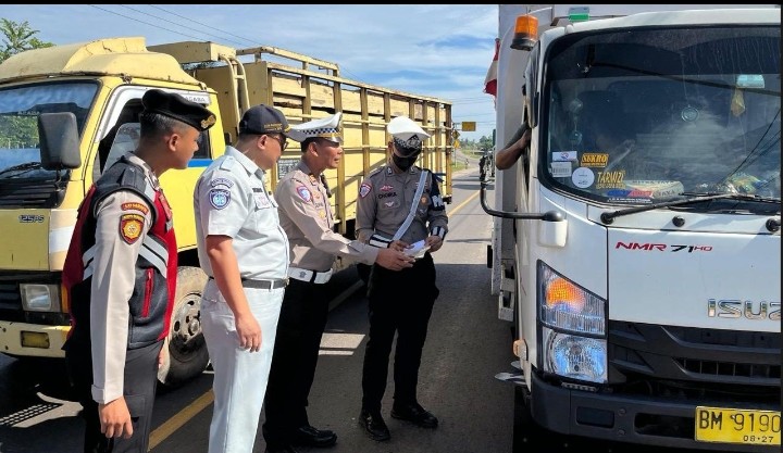 Operasi Patuh Musi 2025, Satlantas Polres Banyuasin Tindak 7 Pelanggar Lalulintas