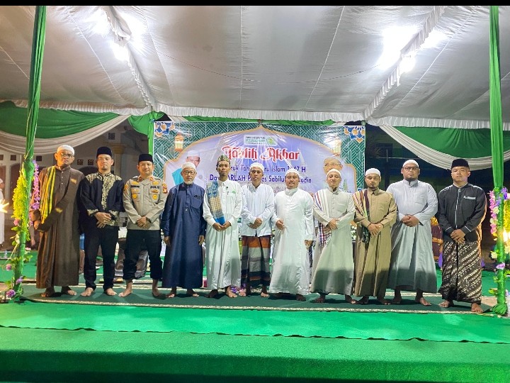 Kapolsek Pangkalan Balai Hadir Tabligh Akbar di Ponpes Sabilul Muhtadin