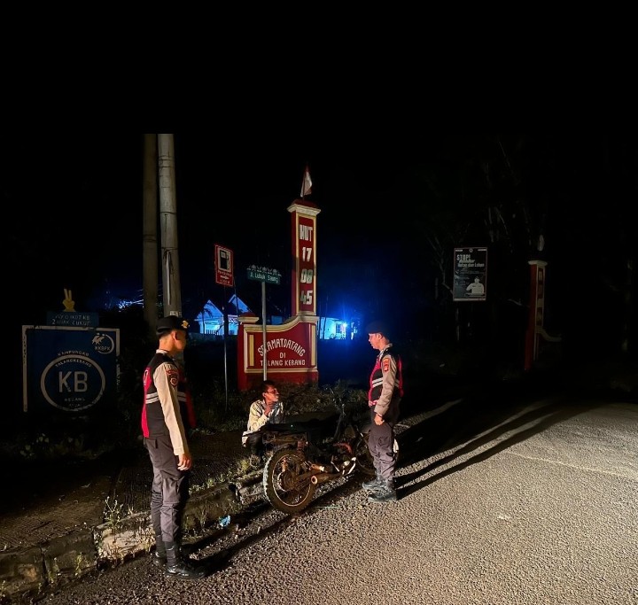 Patroli Motor Polres Banyuasin: Cegah 3C Dan Sosialisasi ke Remaja