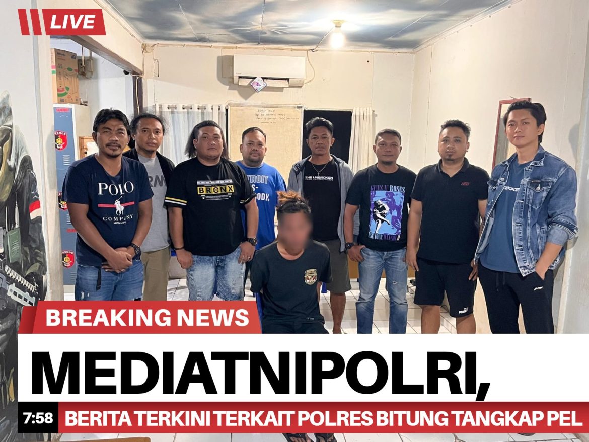 Polres Bitung Tangkap Pelaku Pencurian dan Penggelapan yang Mengaku Anggota Polisi