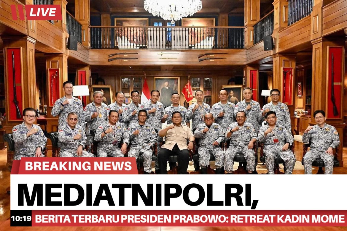 Presiden Prabowo: Retreat Kadin Momentum Penguatan Komitmen Pembangunan Ekonomi