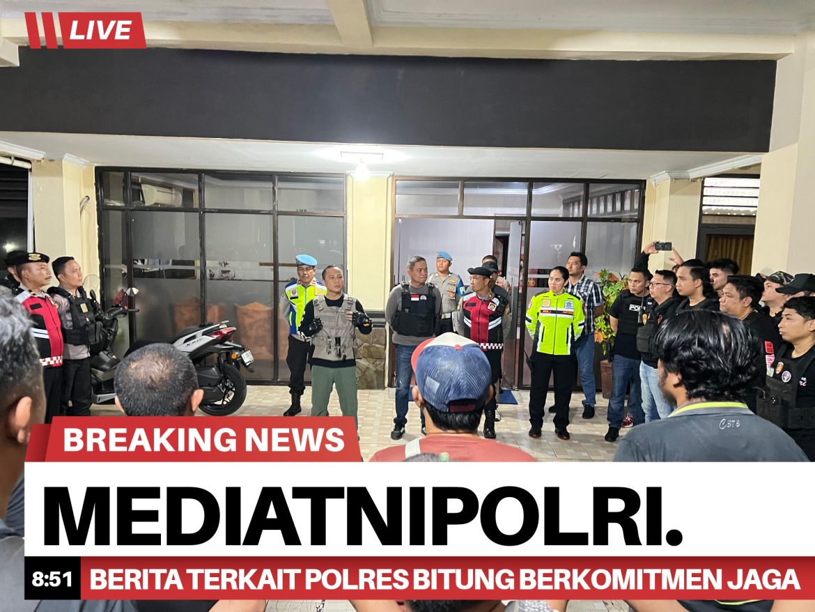 Polres Bitung Berkomitmen Jaga Keamanan dan Ketertiban Masyarakat