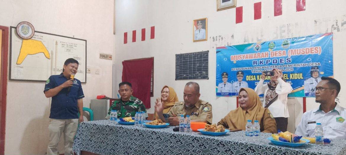 Babinsa Koramil 1608 Karangampel Indramayu Hadiri Musyawarah Desa Penyusunan Rencana Kerja Pemerintahan Desa (RKPDes) tahun 2026