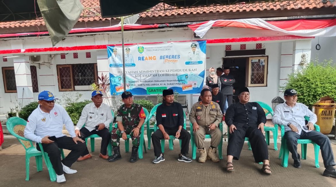 Danramil 1603 Lohbener Indramayu Menghadiri Acara Sambut HUT RI KE-80 Dengan Lomba PBB Dan Yel-Yel 