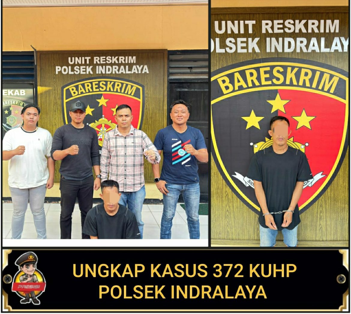 Polsek Indralaya Ringkus Pelaku Penggelapan Motor di Soak Batok ogan Ilir*