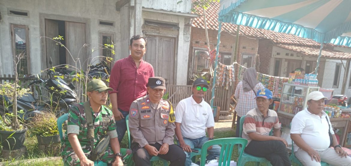 Koramil 1602 Sindang Indramayu Monitoring Turnamen Soccer U10-12 Piala Kuwu Pagirikan 