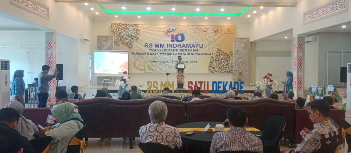 Danramil 1601 Indramayu Menghadiri Undangan Syukuran Satu Degade di Gedung RS MM Entertainment Karang Malang 