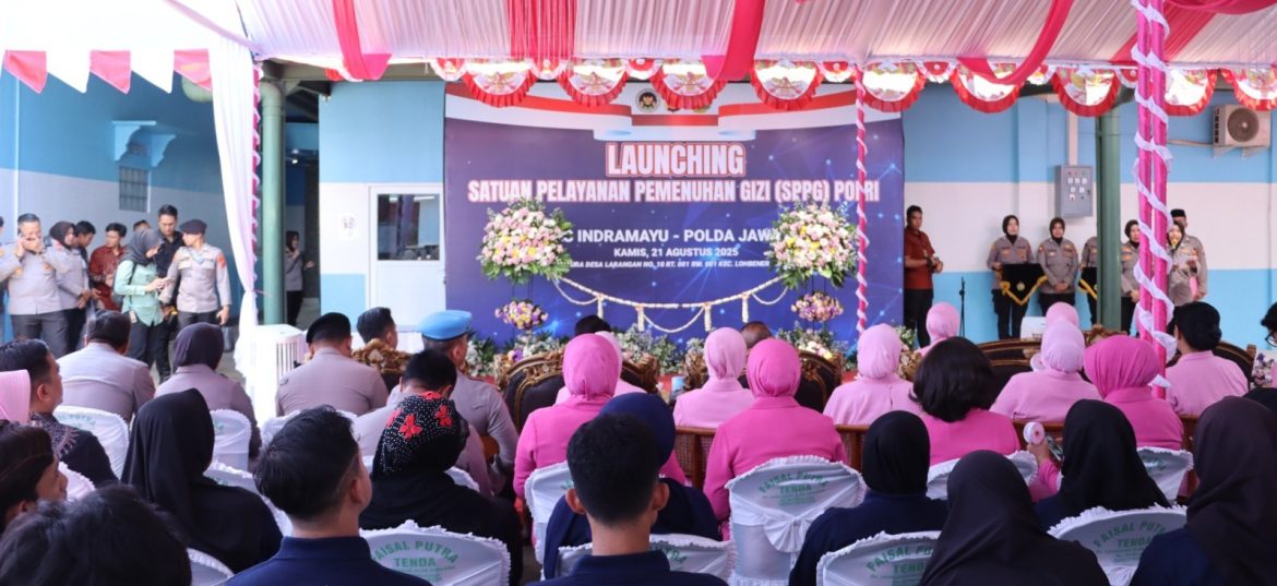 Kapolda Jabar Kunjungi Indramayu, Tinjau Gudang Ketahanan Pangan dan Resmikan SPPG