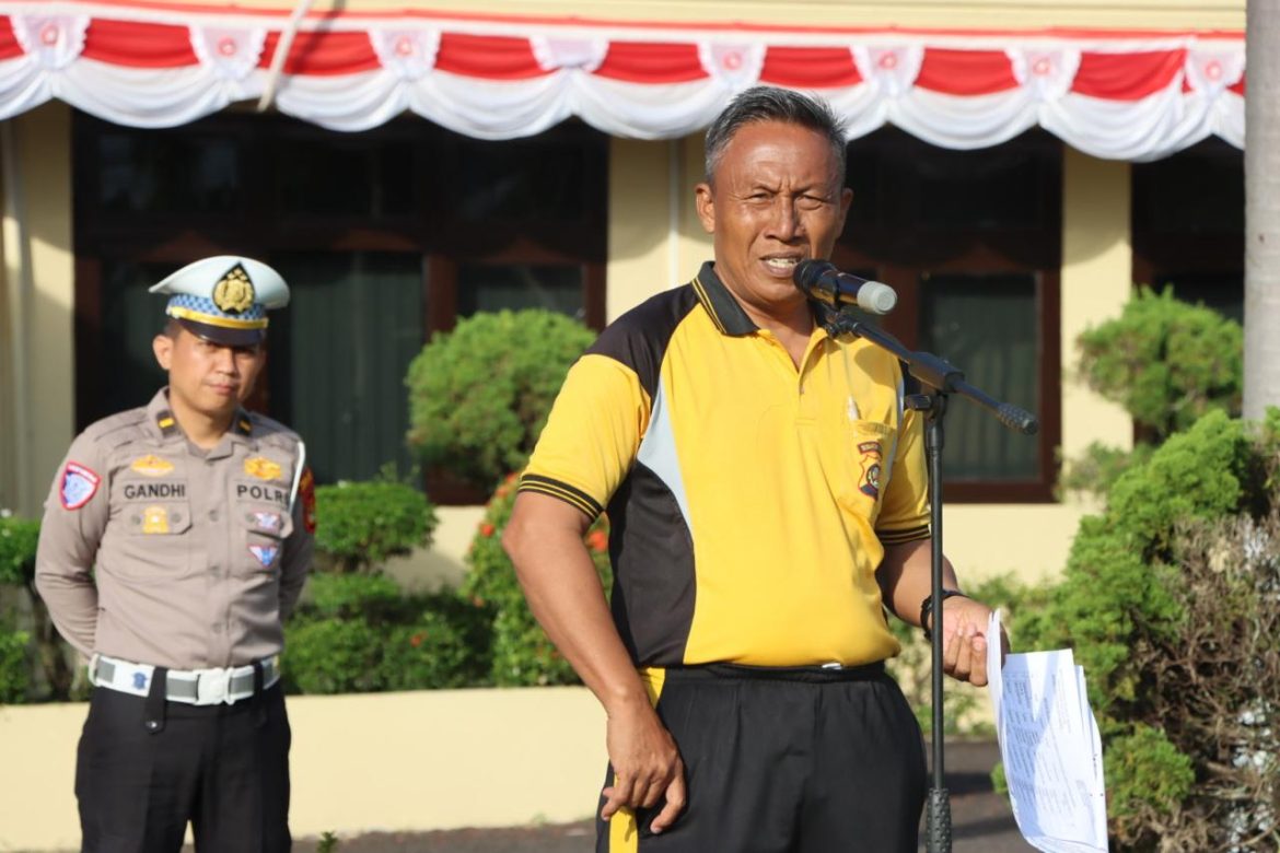 Kasie Propam Polres Ogan Ilir Ingatkan Anggota Hindari Pelanggaran Disiplin Dan Kode Etik