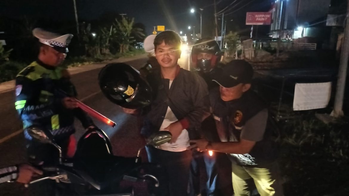Jaga Kamtibmas, Polres Banyuasin Gelar Razia Kegiatan Rutin yang Ditingkatkan