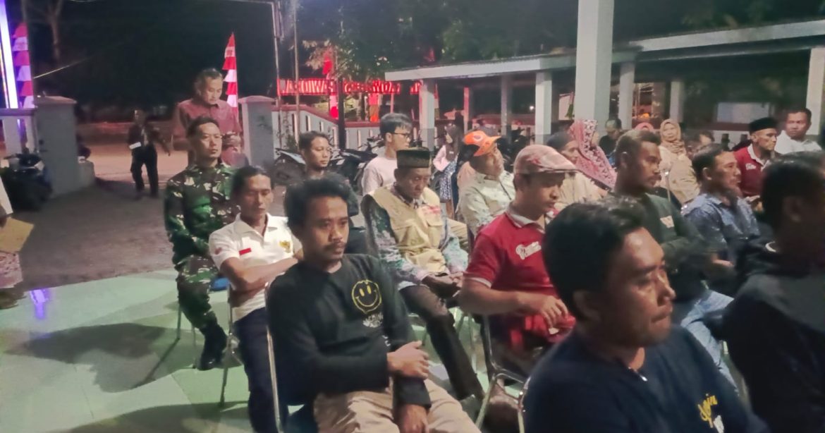 Babinsa Koramil 1604 Jatibarang Indramayu Hadiri Kegiatan MUSDES Rencana Kerja Pemerintah Desa Pawidean Tahun 2026