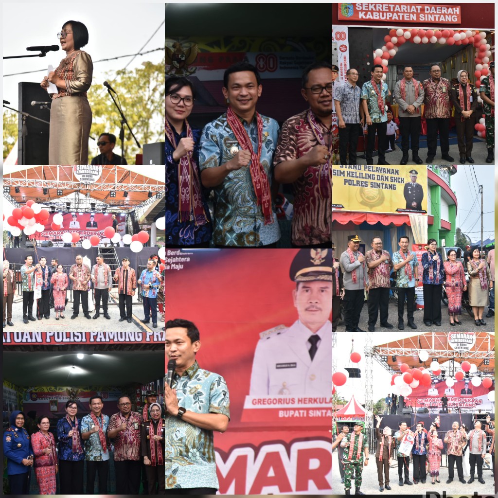 Dibuka Wabup Sintang, Pameran Pembangunan 2025 Resmi Dimulai, Diikuti 195 Peserta