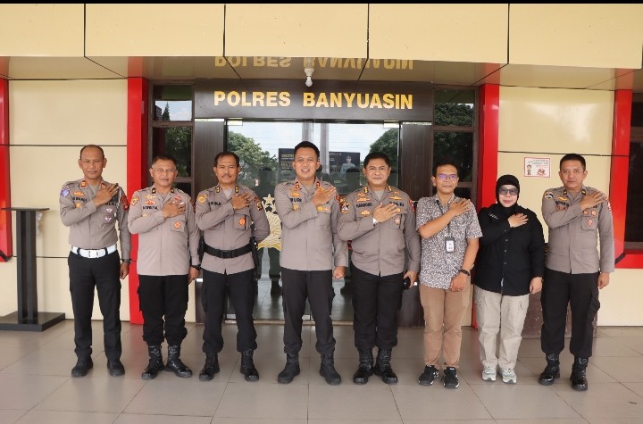 Puslitbang polri gelar penelitian pemberdayaan SDM dan ketahanan pangan di Polres Banyuasin Polda Sumsel