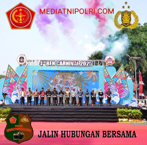 Dandim 0808 Dan Forkopimda Hadiri Pesona Budaya Dalam 4th BEN Carnival Di Kota Blitar