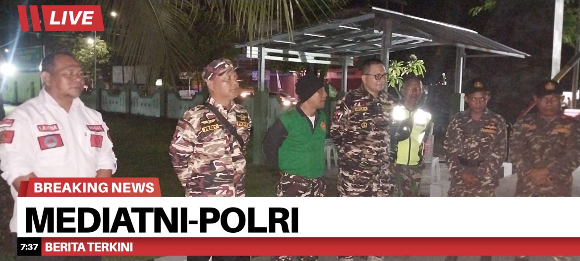 Patroli Gabungan Kodim 1310/Bitung: Langkah Nyata untuk Meningkatkan Keamanan di Kota Bitung