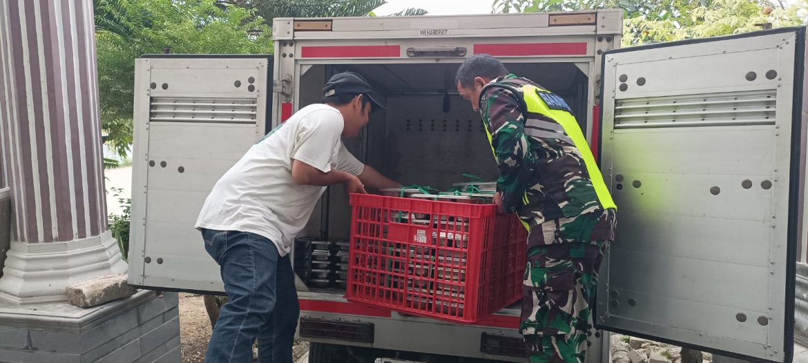 Kodim 0616 Indramayu Monitoring Kegiatan Pelayanan SPPG Lombang dan Pendistribusian Makan Bergizi Gratis (MBG) 