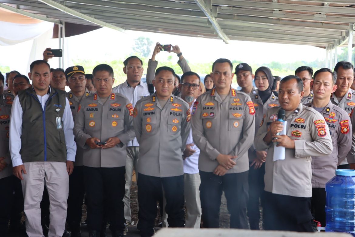 Polda Sumsel Gelar Pelatihan Pengoperasian Dryer Jagung di Polres Ogan Ilir, Guna Tingkatkan mutu dan Kualitas Jagung