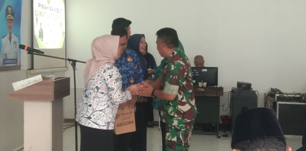 Danramil 1604 Jatibarang Indramayu Hadiri Kegiatan Pisah Sambut Camat Jatibarang 