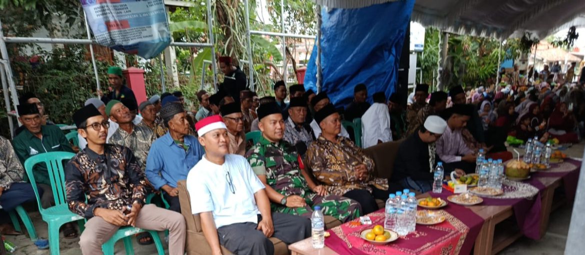 Koramil 1608 Karangampel Indramayu Menghadiri Peringatan Maulid Nabi Muhammad SAW Desa Jayalaksana 