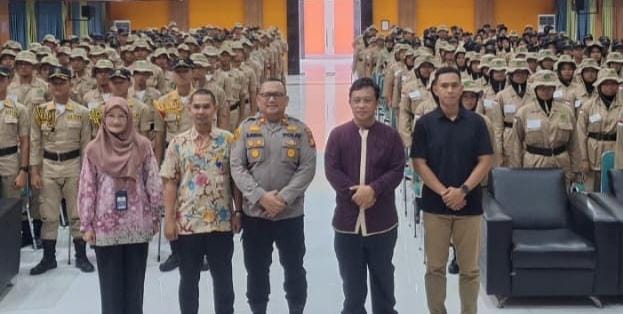Kapolsek Mariana Berikan Kuliah Umum Kepada Mahasiswa Poltektrans SDP Palembang