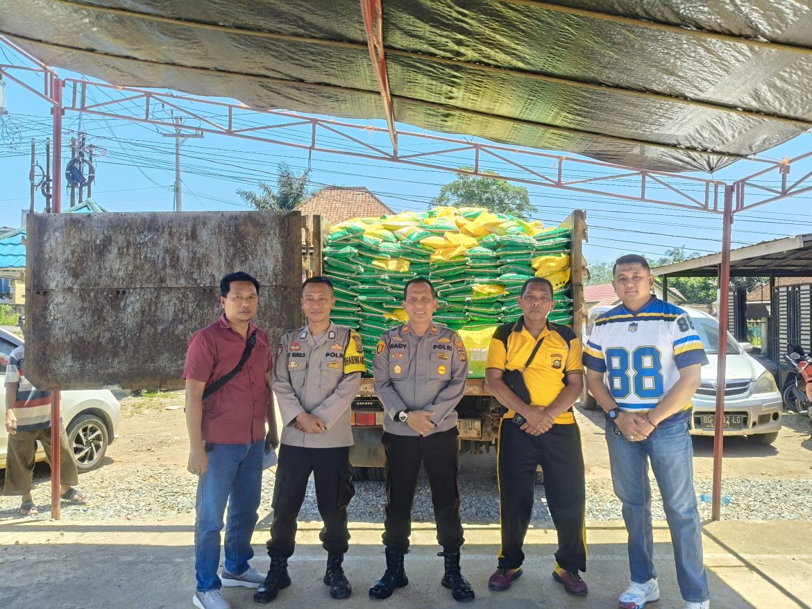 Polsek Betung Gelar Gerakan Pangan Murah Humas Polres Banyuasin Polda Sumsel