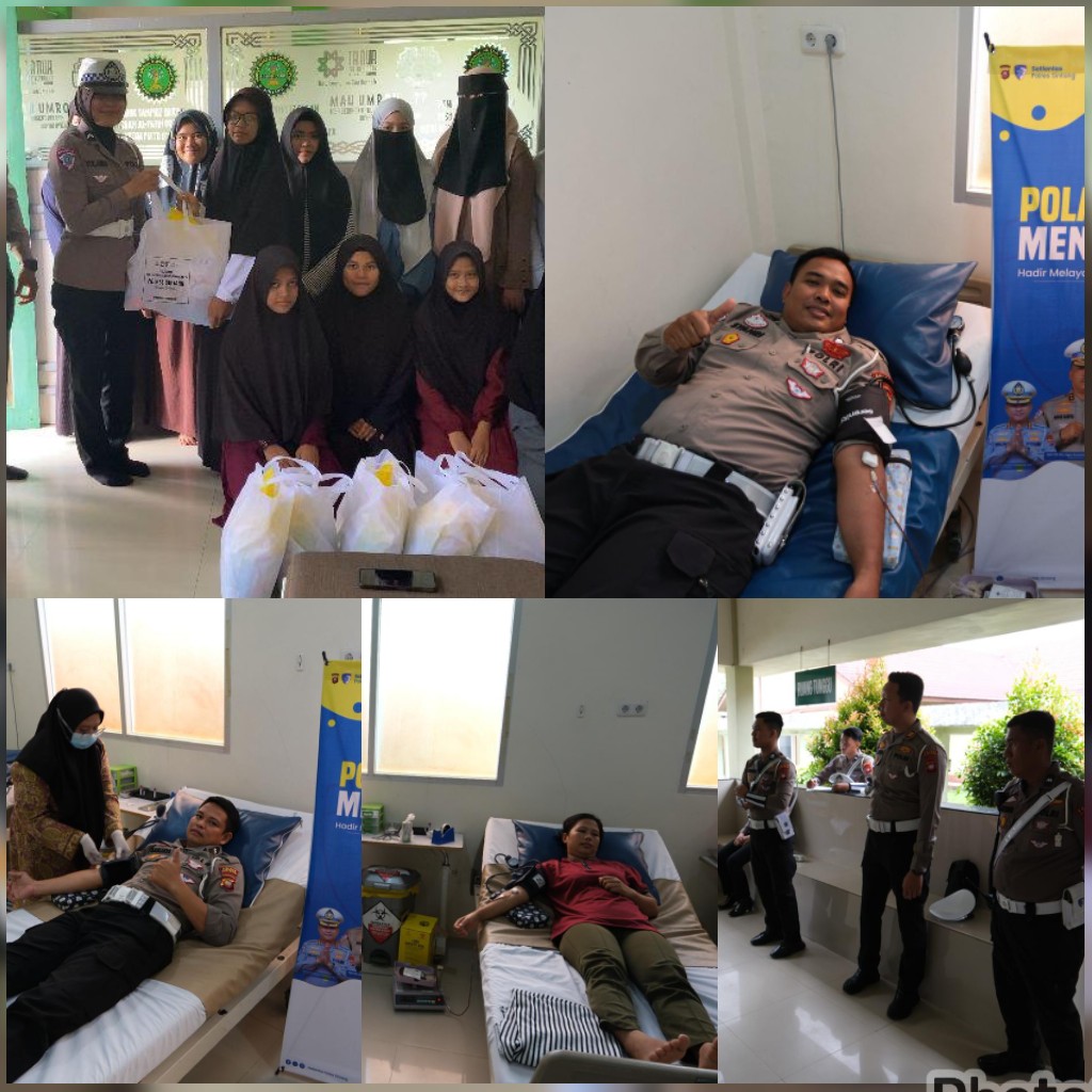 Peringati HUT Polantas Ke-70, Polres Gelar Bakti Kesehatan dan Bakti Sosial