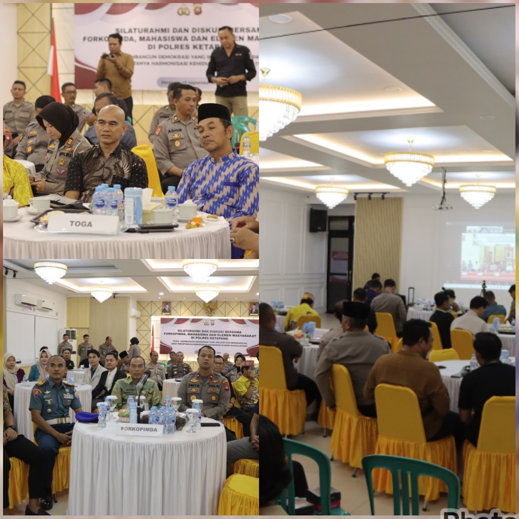 Polda Kalbar Gelar Silaturahmi Dan Diskusi Untuk Demokrasi Inklusif, Polres Ketapang Hadir Melalui Zoom Meeting
