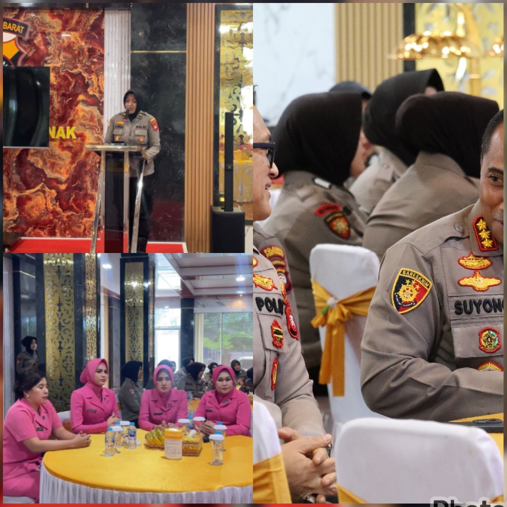 Polwan Polresta Pontianak Gelar Syukuran Hari Jadi Polwan ke-77