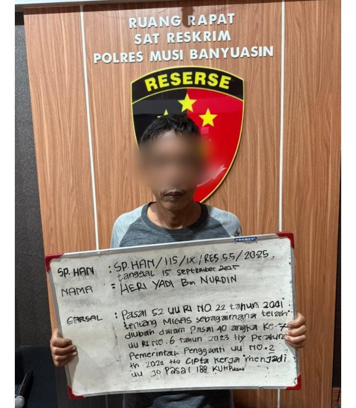 Polisi Tetapkan Pekerja, Heri Yadi Tersangka, Perburuan Joko Pemilik Sumur Ilegal Masih Berlanjut